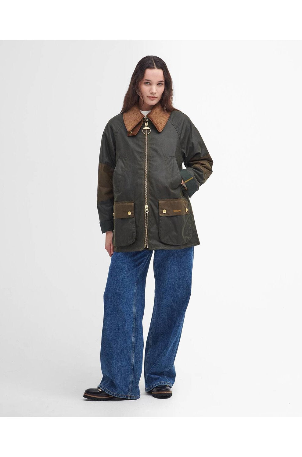 Allerston Wax Jacket In Olive