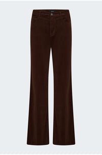 Leenah Wide Jean in Chicory Coffee Cord