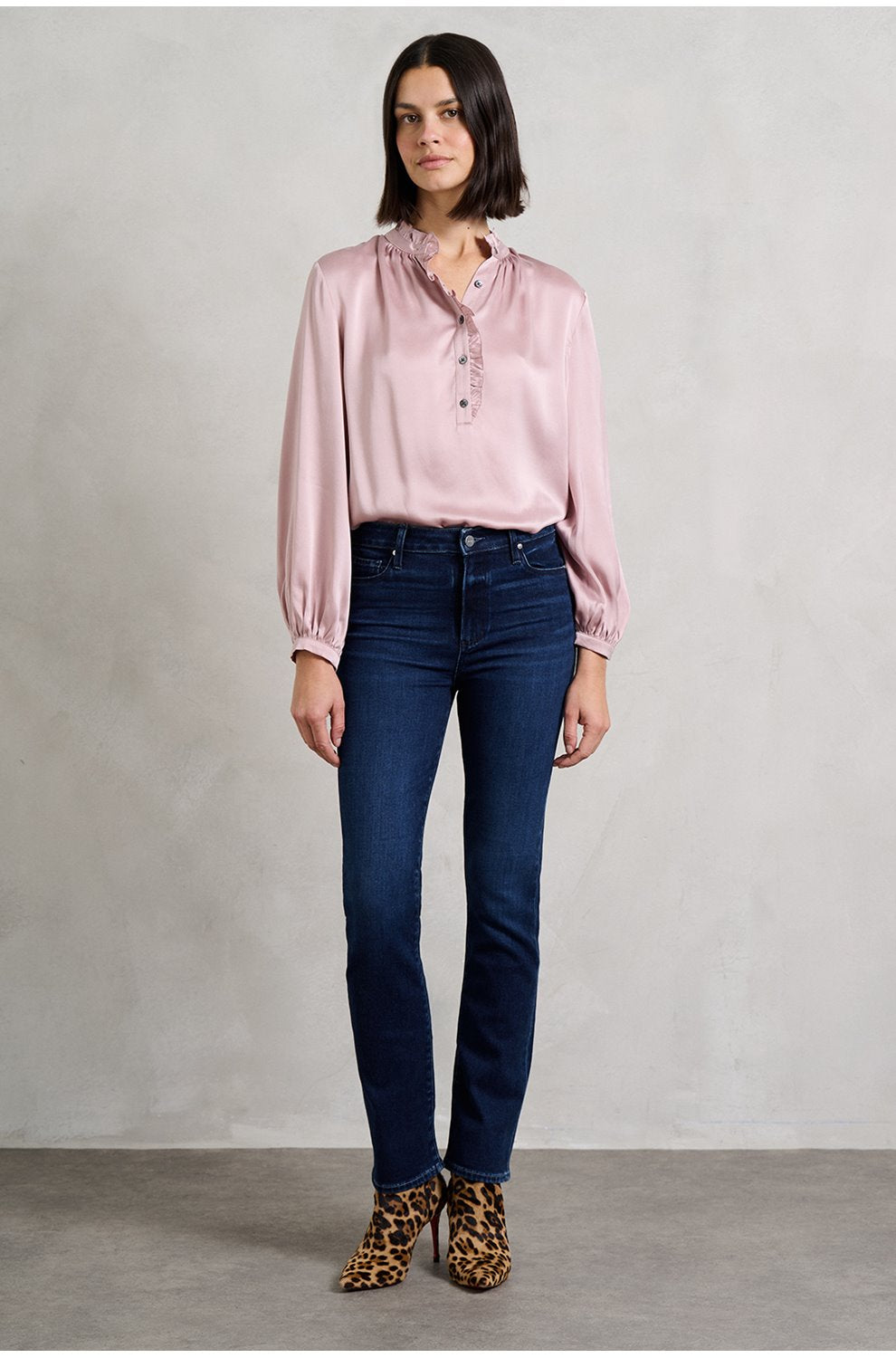 Cindy 30 Straight Jean In Praline