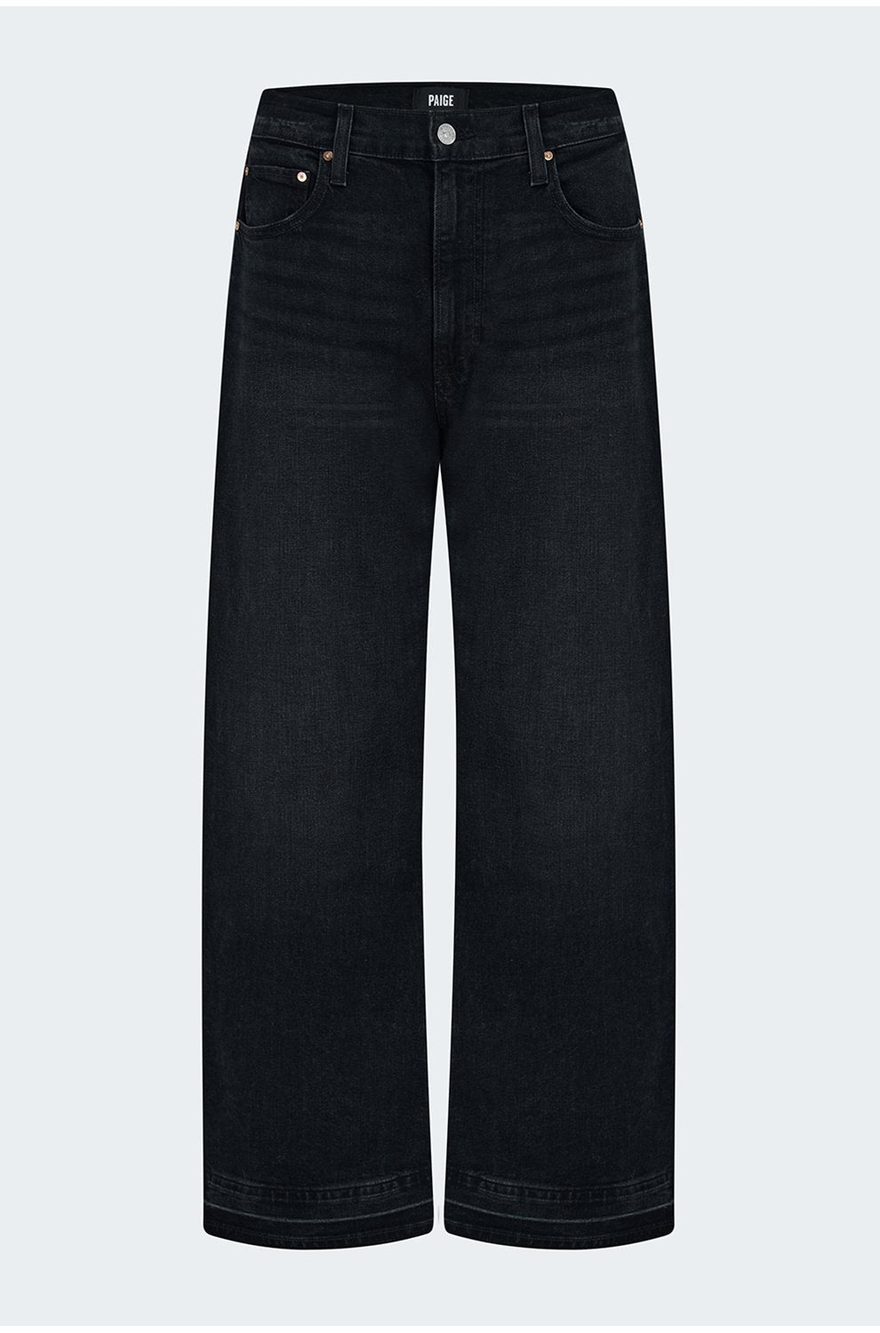 Arellia Ankle With Undone Hem In Black Void