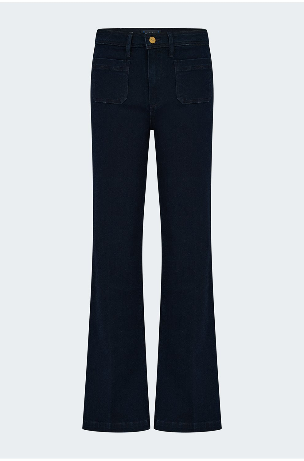Leenah Wide Jean with Patch Pockets in Control