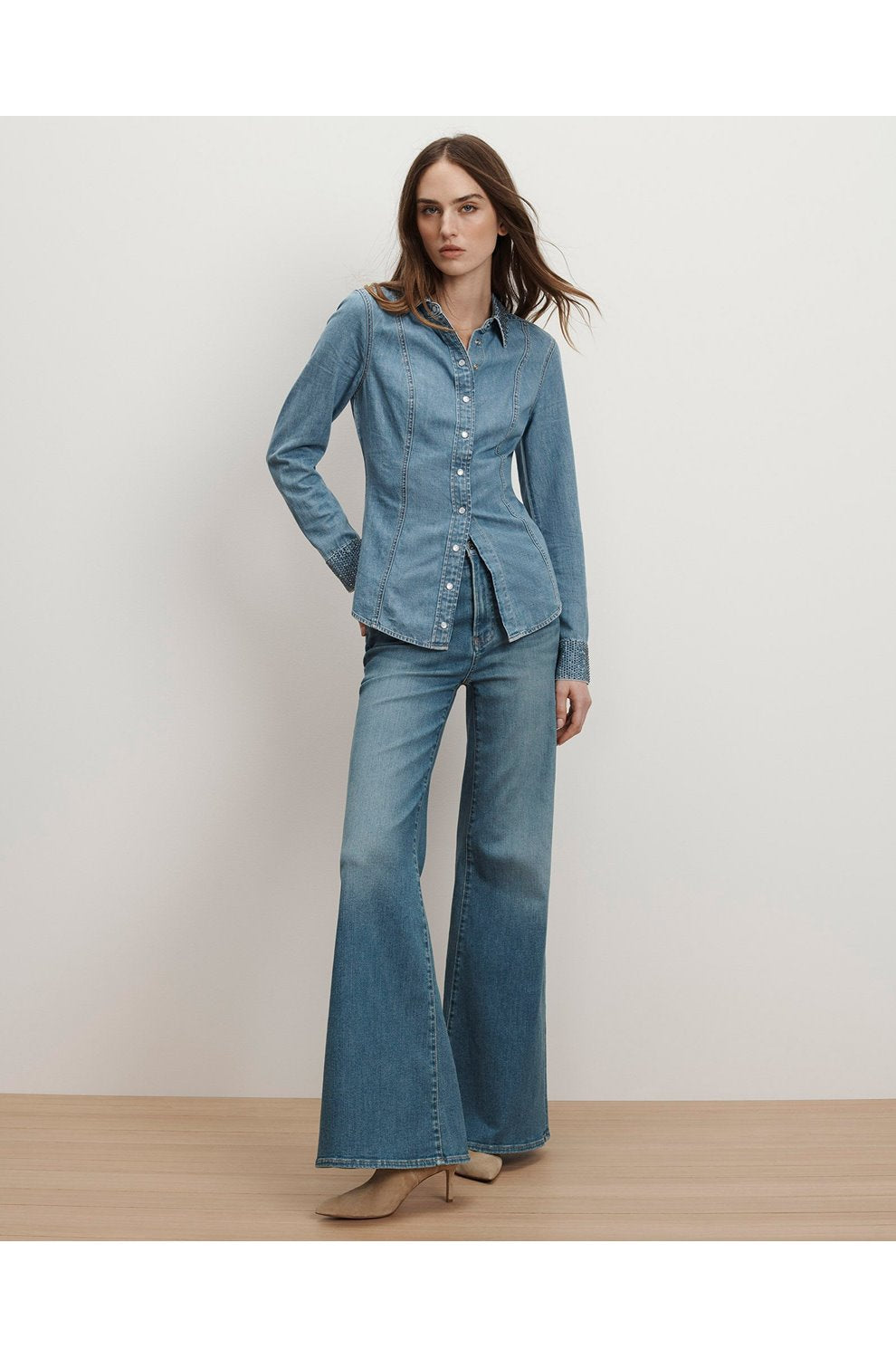 Eddie Shirt in Riviera Breeze