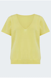 Biarritz Knitted Tee in Limonada