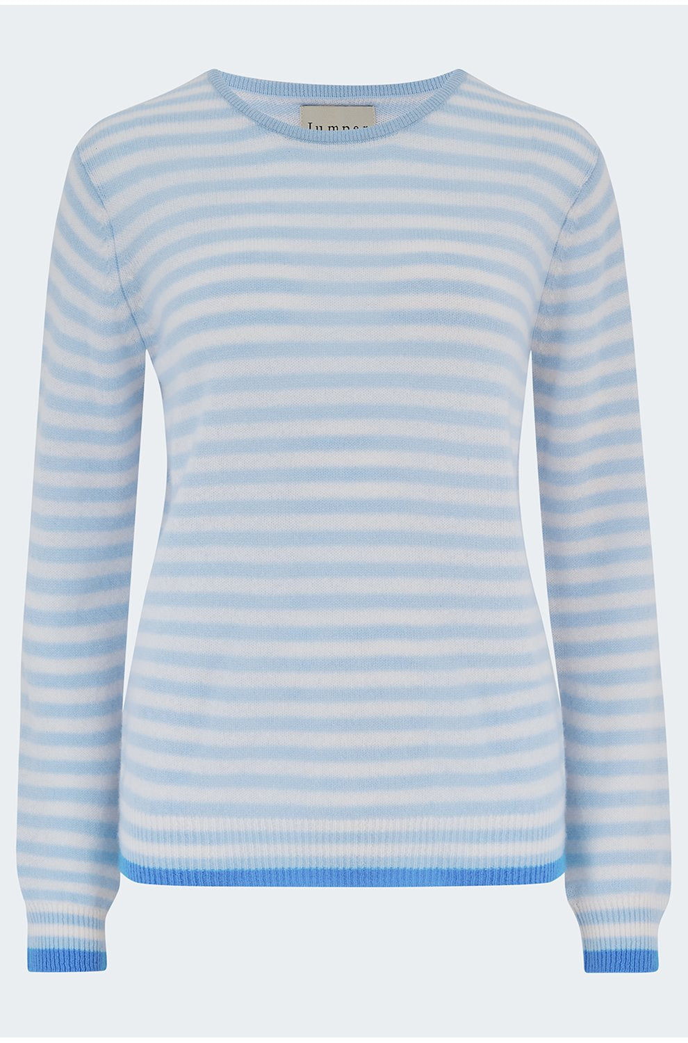 Little Stripe Crew in Azure