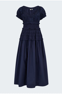 Leanne Dress in Adriatic