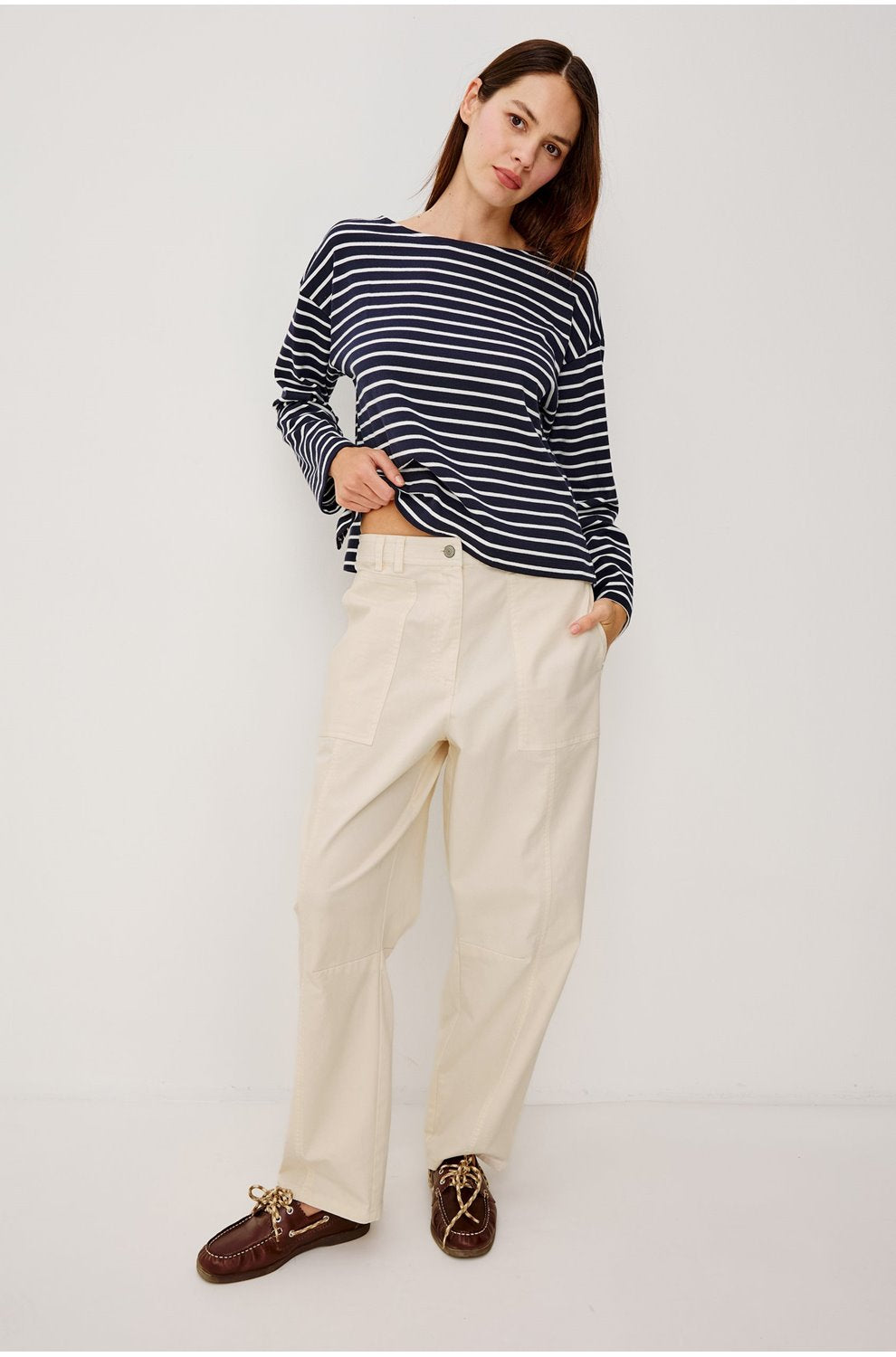 Lunar Trouser in Bone