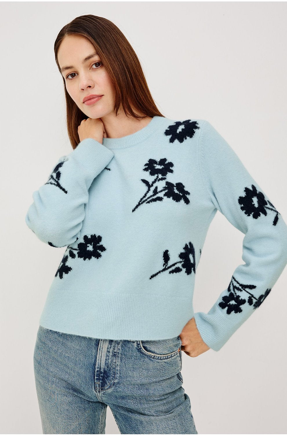 Anise Jumper in Blue Floral
