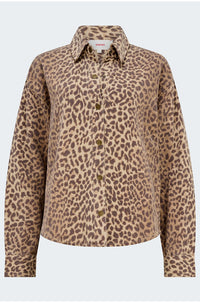 Gia Denim Shirt in Sable