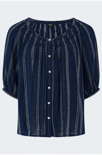 Rix Top in Marina Stripe
