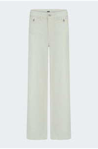 Anessa 31 with Rounded Inset Pockets in Tonal Ecru