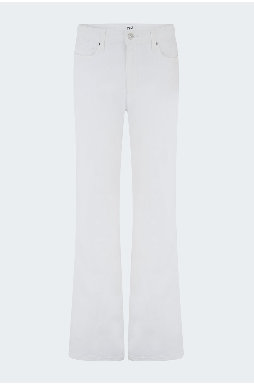 Sofia 33 Flared Jean in Crisp White