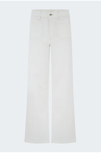 Le Slim Palazzo with Modernist Pockets in Au Natural Clean