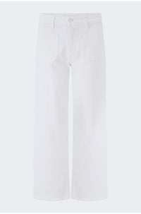 The Mid Rise Maven Ankle with Patch Pockets in Totally Innocent