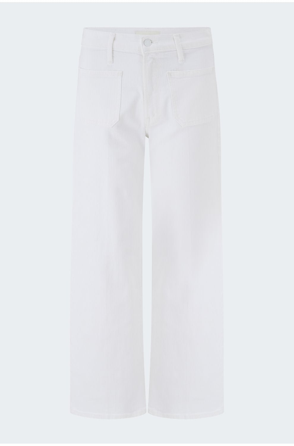 The Mid Rise Maven Ankle with Patch Pockets in Totally Innocent