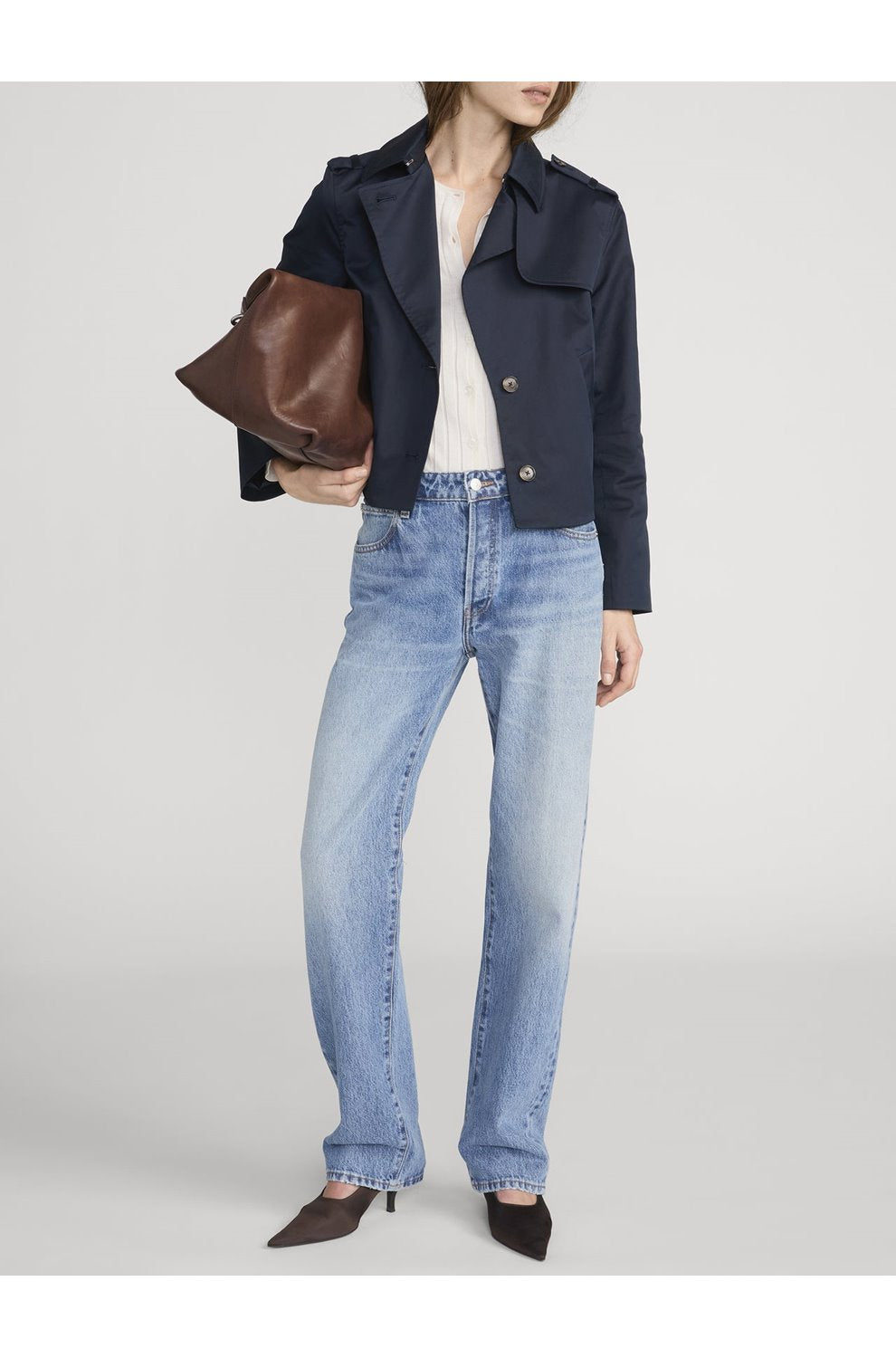 Short Trench in Navy