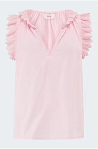 Bexie Top in Pale Rose