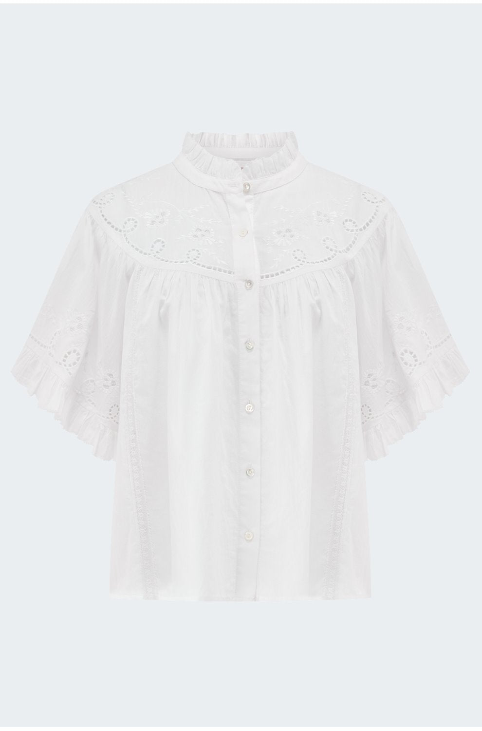 Mae Shirt in White