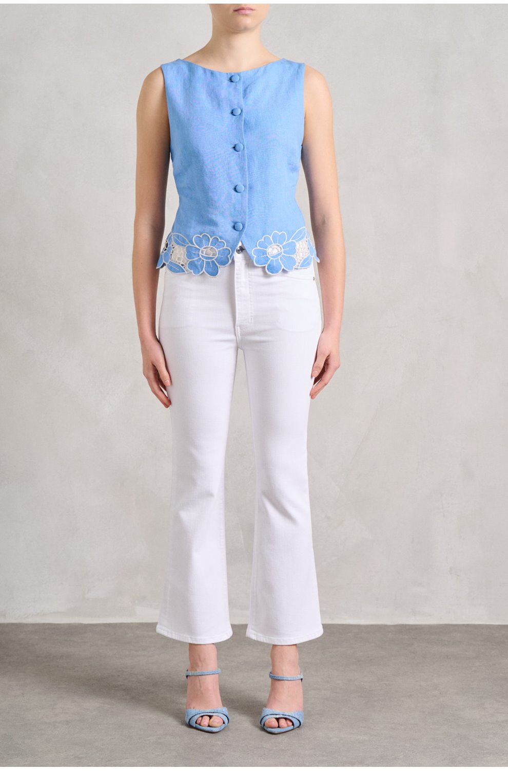 Lucca Top in Blue