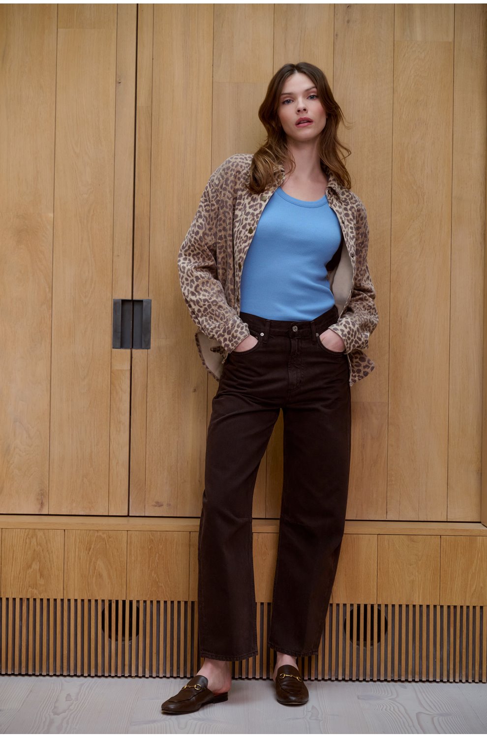 Miro Relaxed Jean in Carob