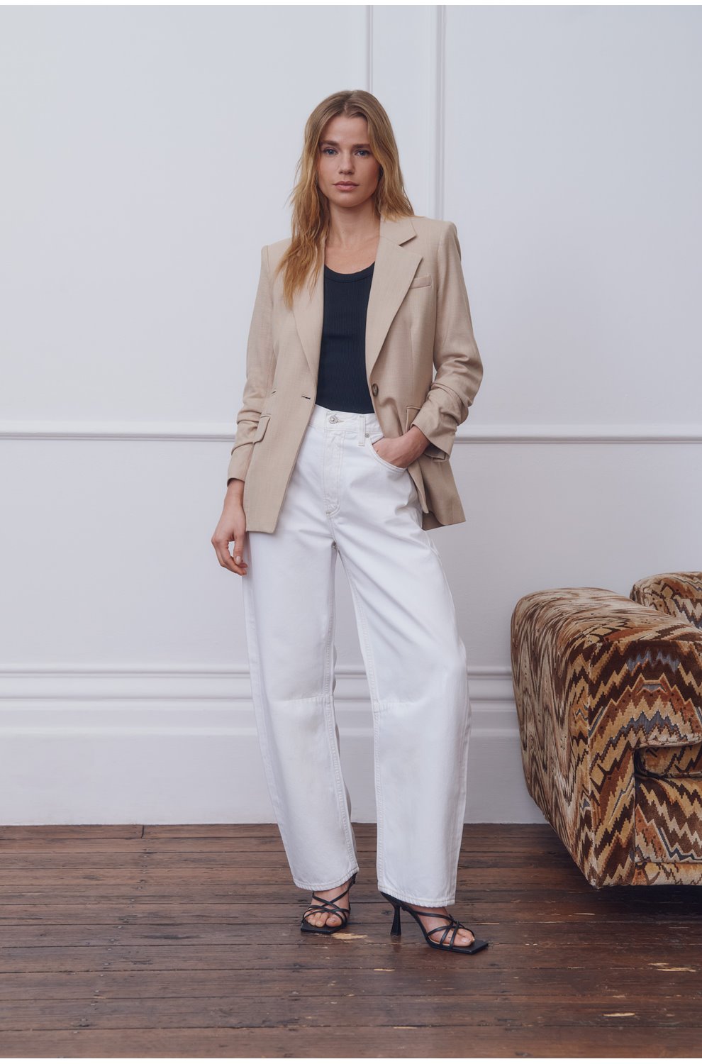 Miro Relaxed Jean in Soft White