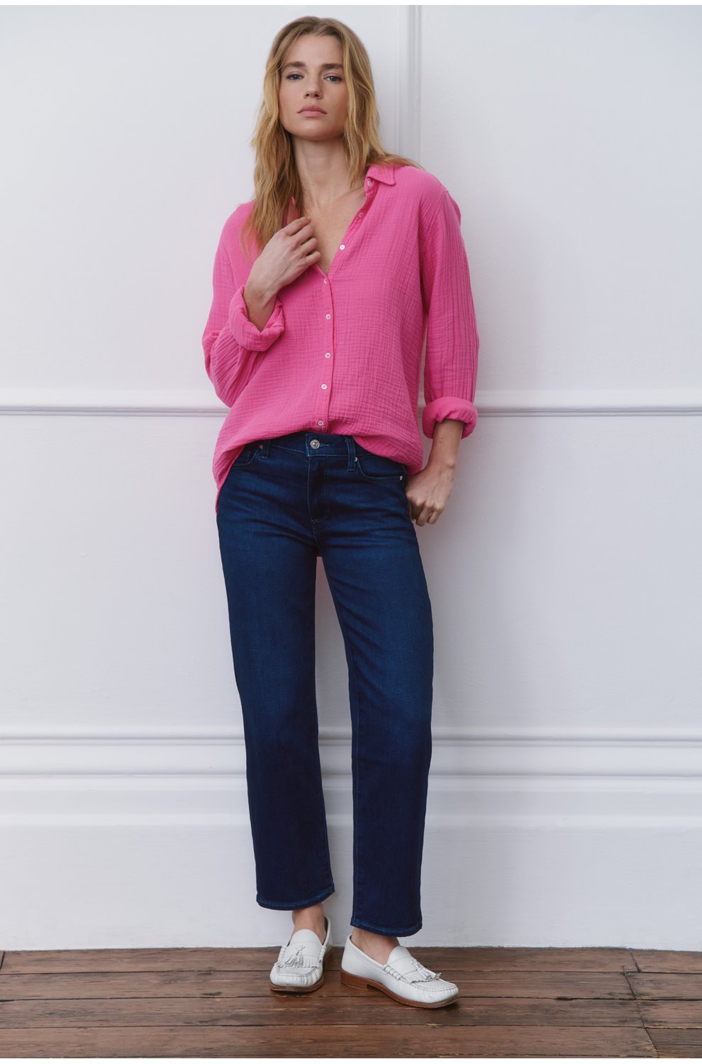 Mason Ankle Straight Jean In Cirques