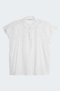 Ganu Top in Blanc
