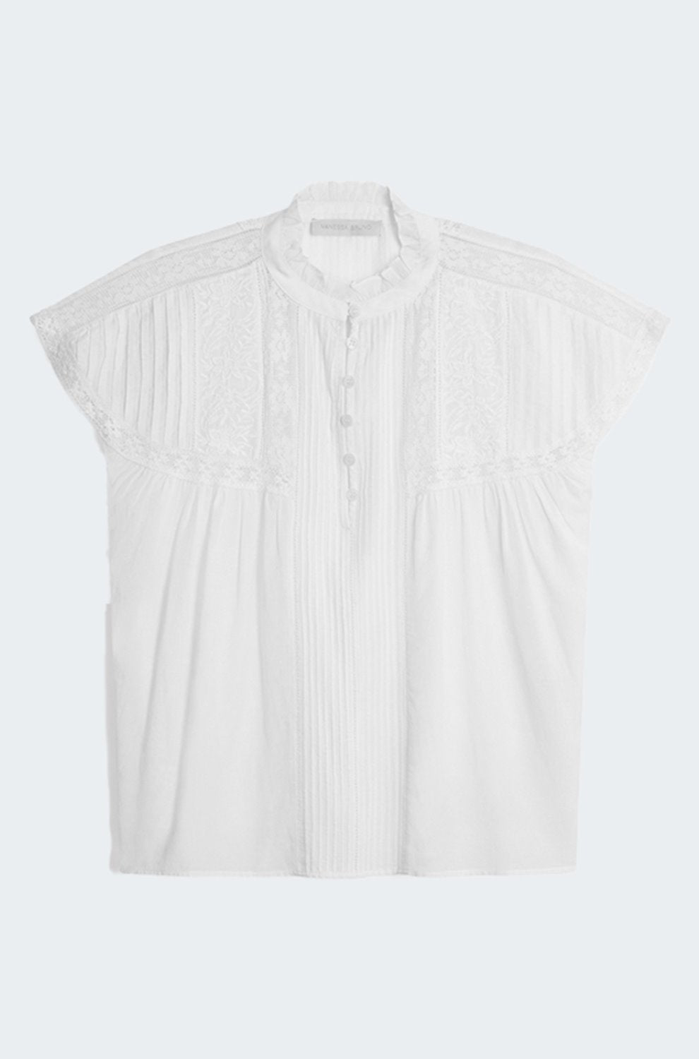 Ganu Top in Blanc