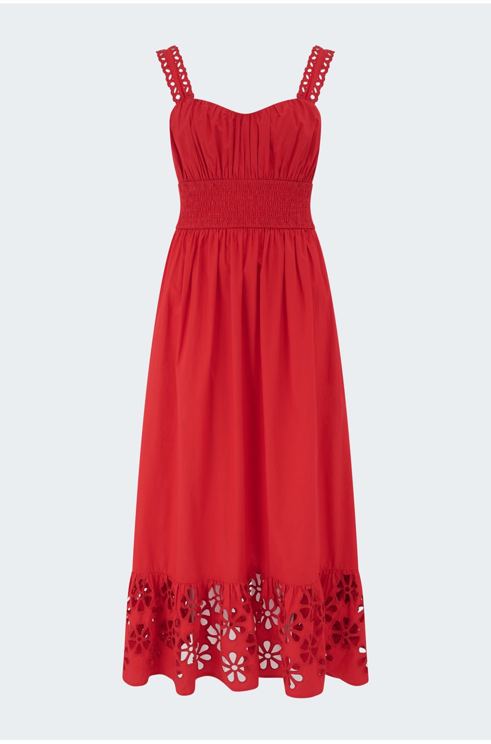 Moira Dress in Scarlett