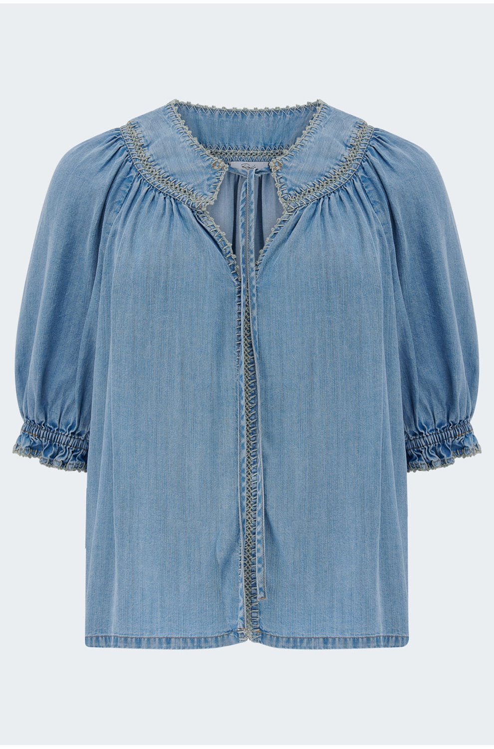 Belina Top in Washed Blue