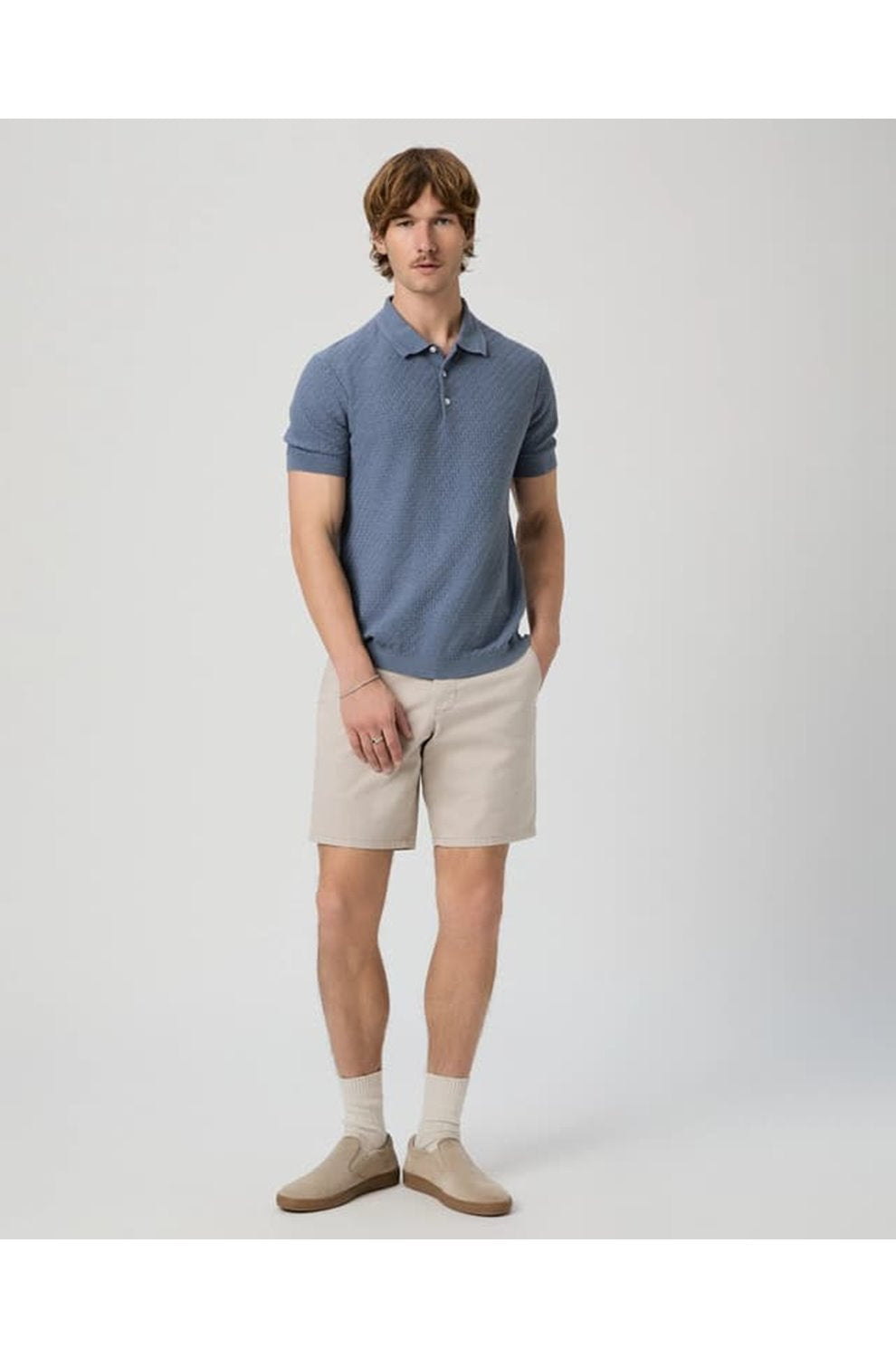 Kiko Sweater Polo in Tidal Wave