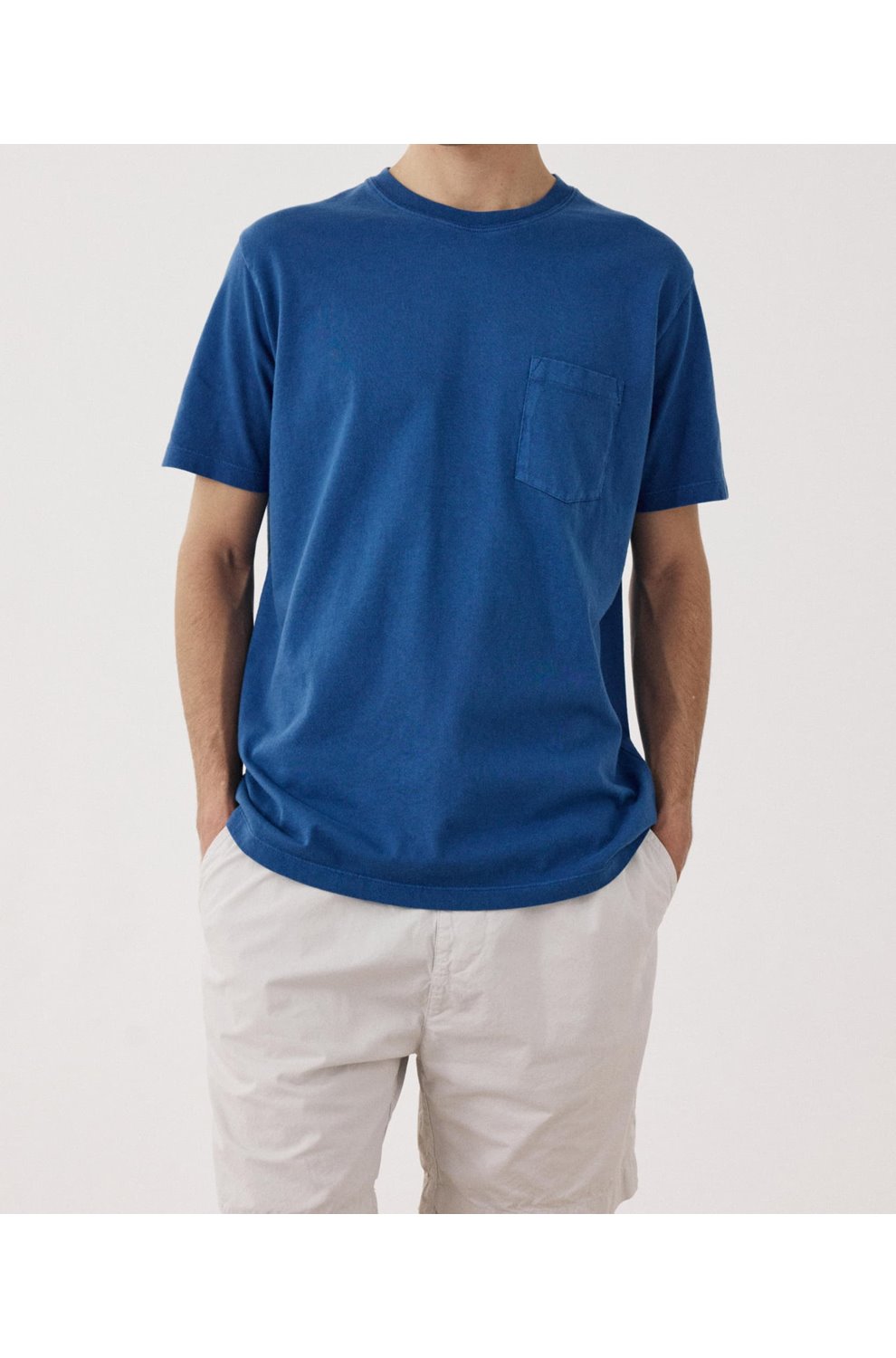 One Pocket Tee in Thunder