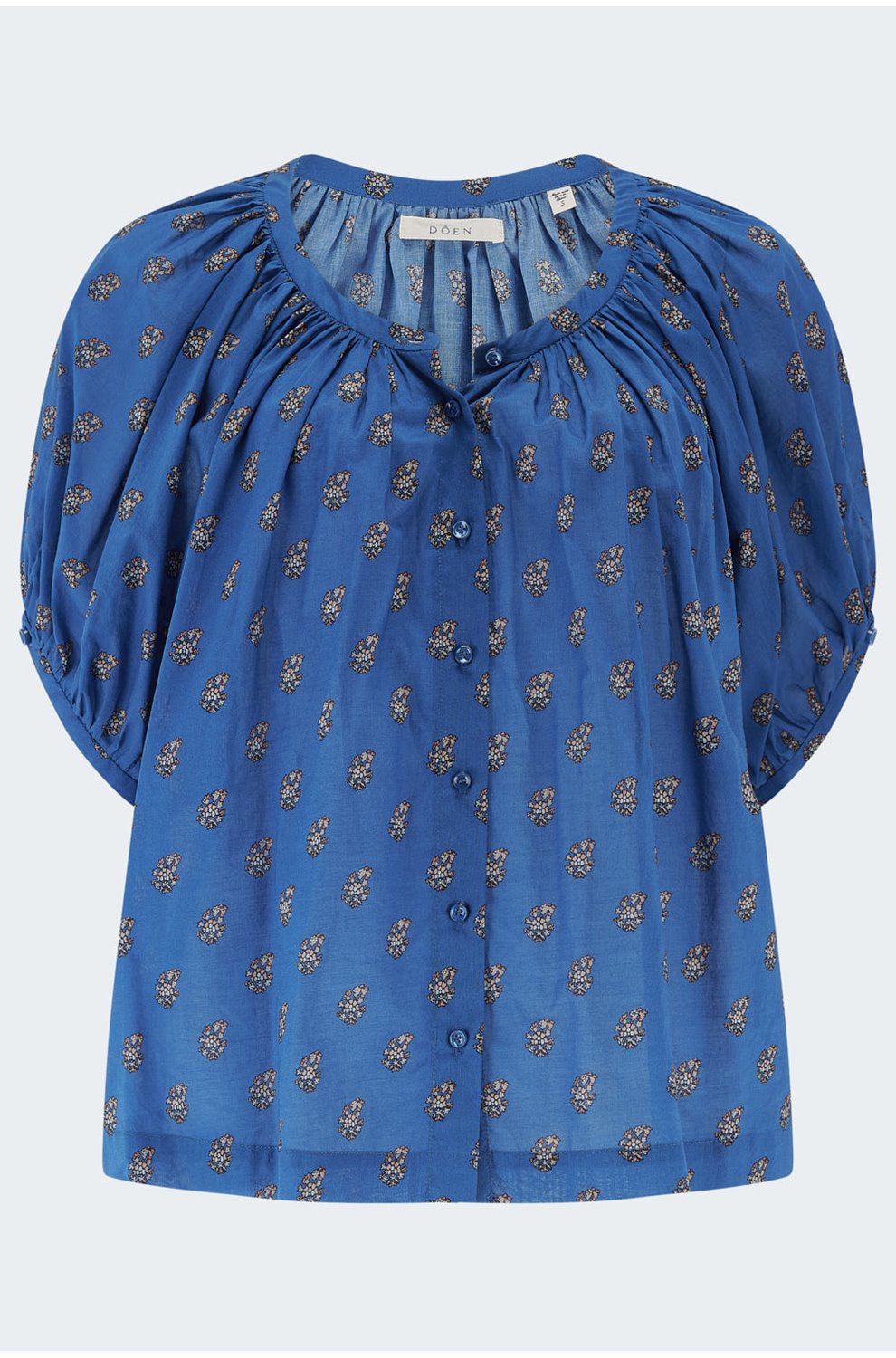 June Top in Eartha Paisley