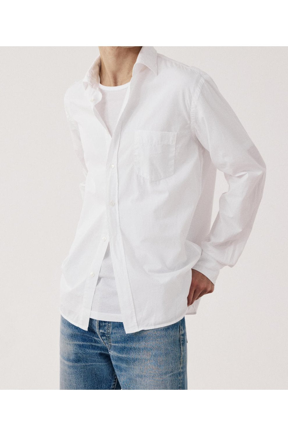 Paul Cotton Shirt in White