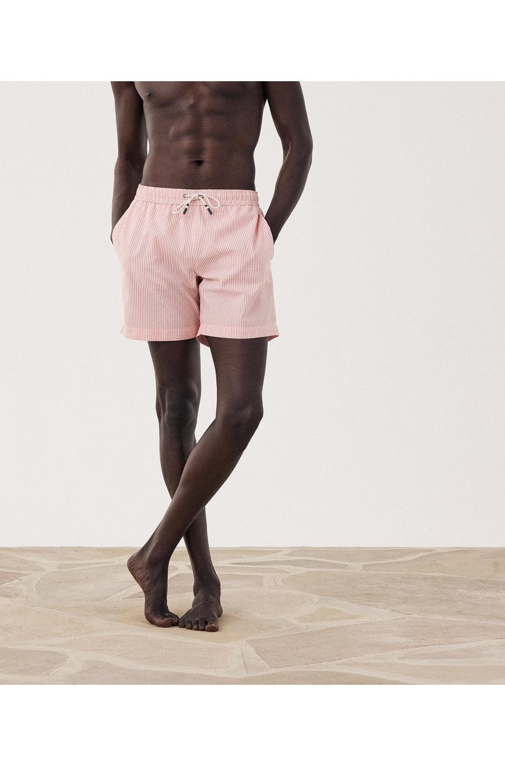 Swim Shorts in Coral