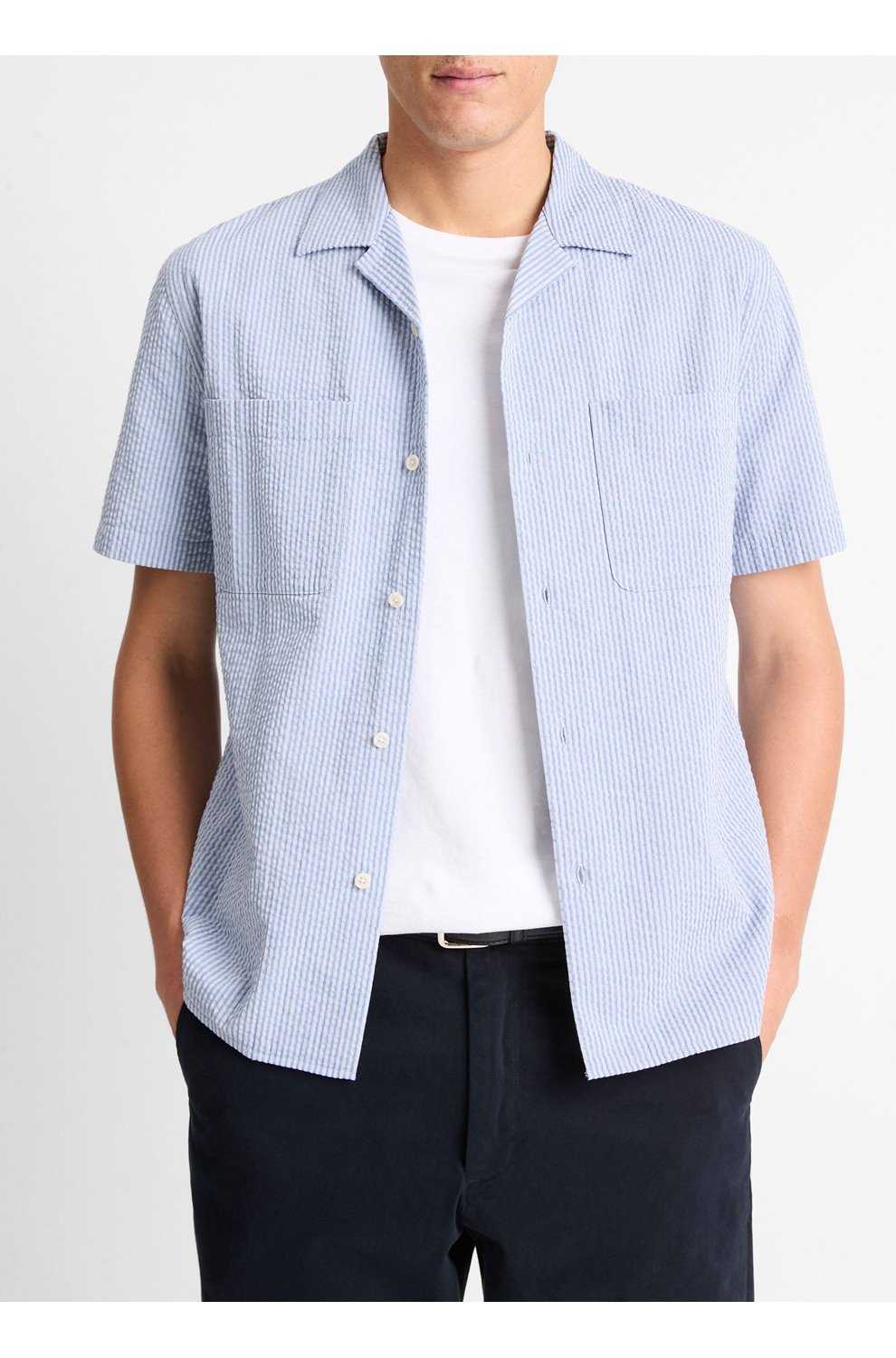 Playa Striped Shirt in Blue