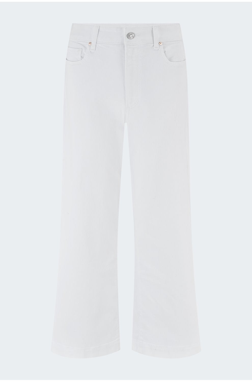 Anessa Wide Jean in Crisp White