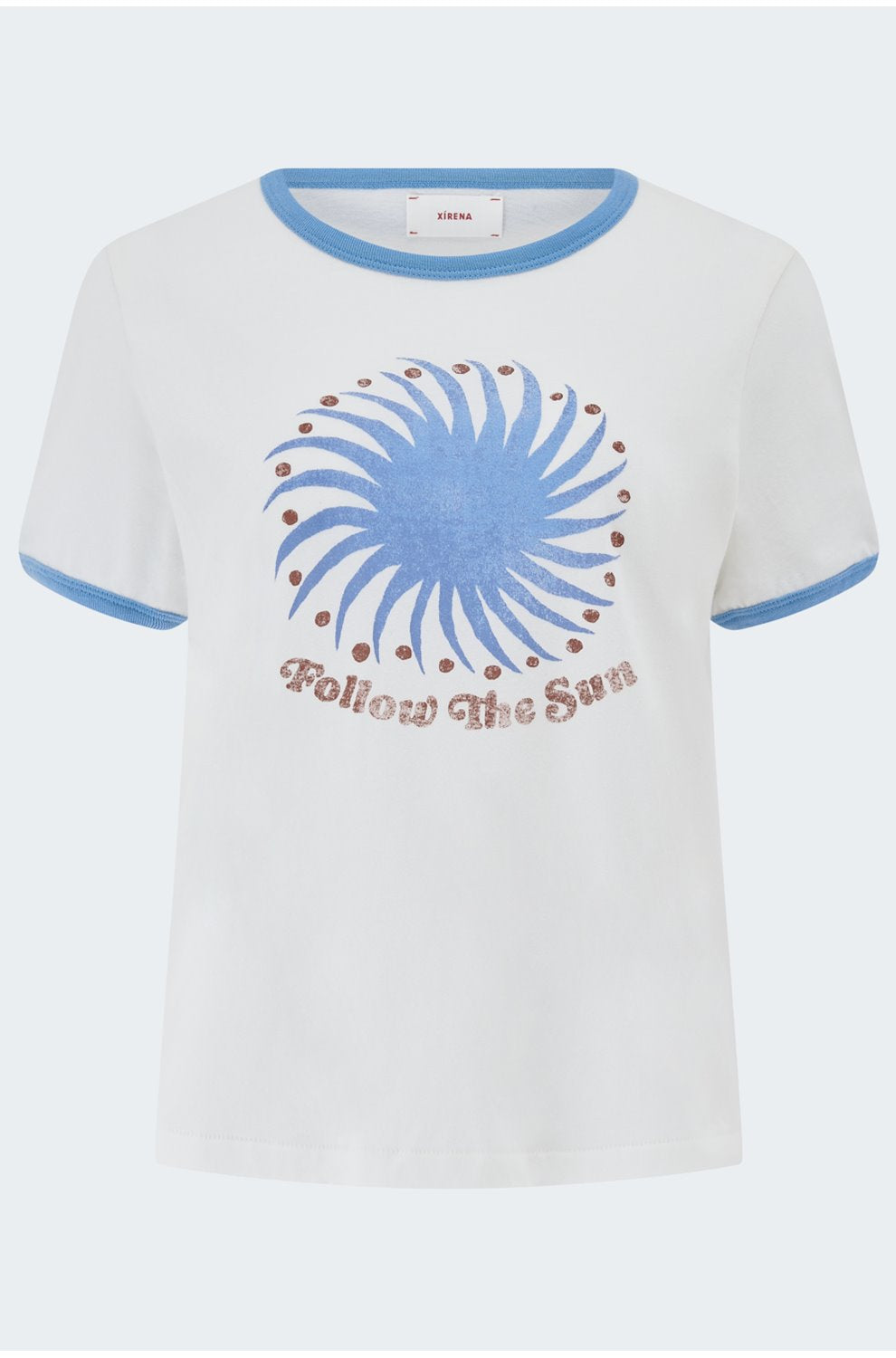 Frankie Tee in Blue Sunrise