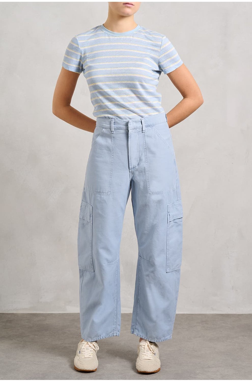 Marcelle Low Slung Easy Cargo in June Blue