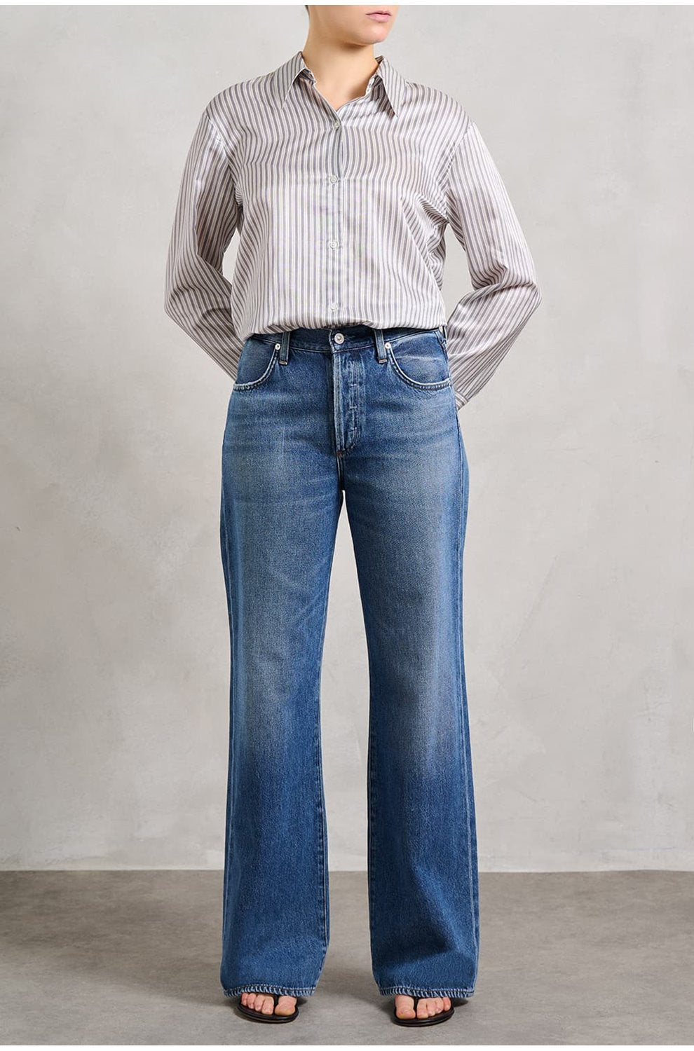 Annina High Rise Wide Leg in Avant
