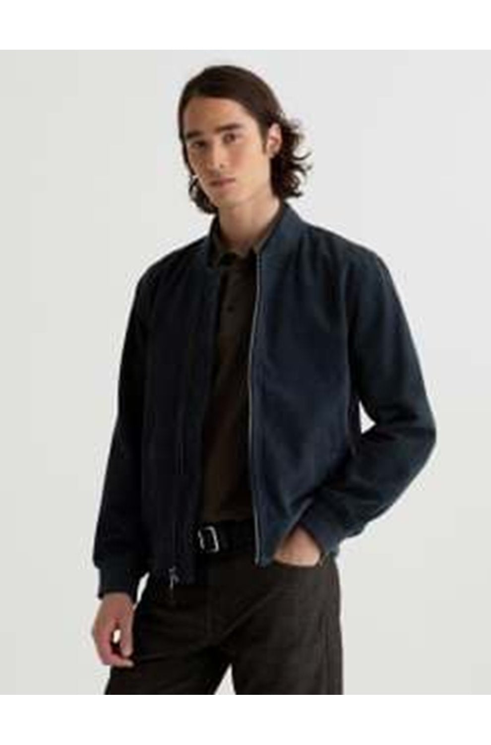 Dayton Bomber Jacket in Midnight Chateau