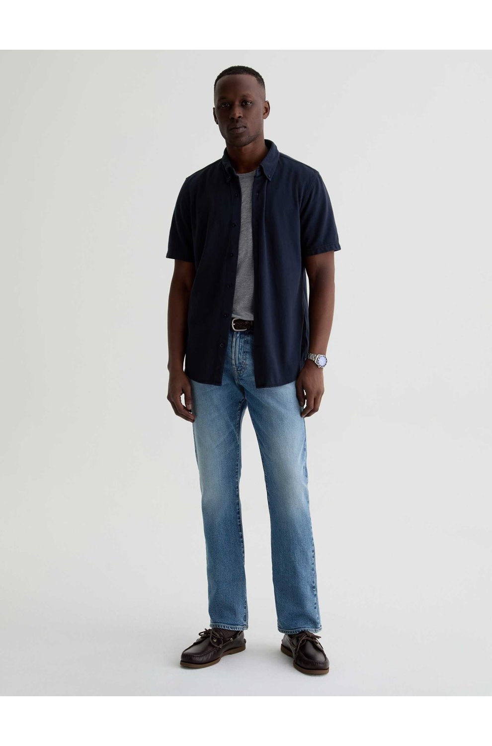Everett Slim Straight Jean in Chaparral