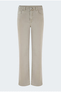 Brinley Straight Jean in Sulfur Light Taupe