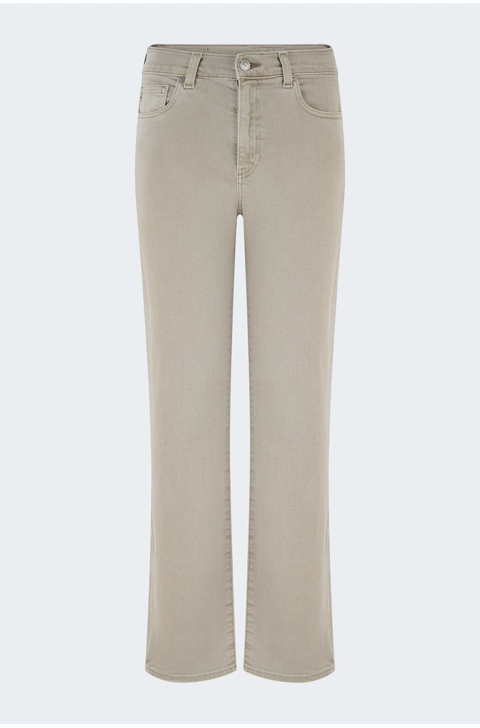 Brinley Straight Jean in Sulfur Light Taupe