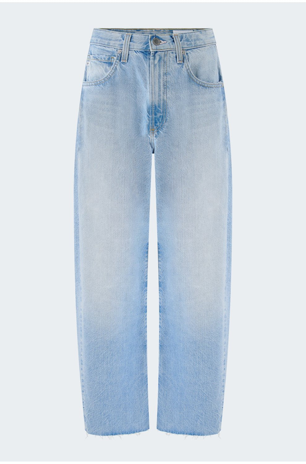 Hattie Crop Barrel Jean in Gesture