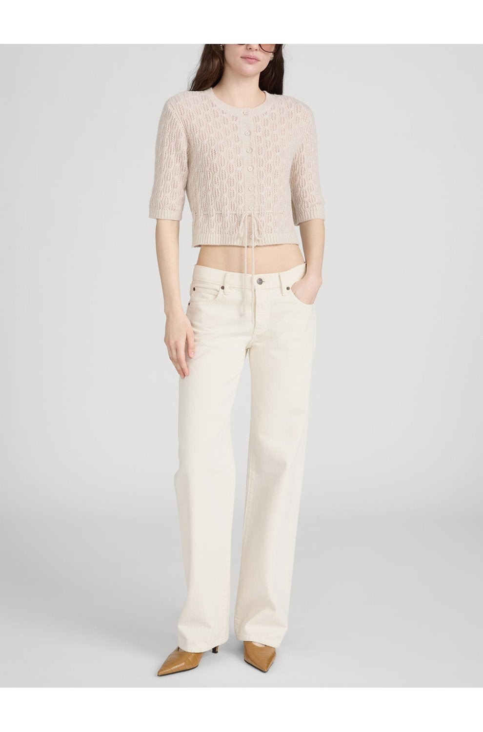 Clover Cardigan in Oatmeal