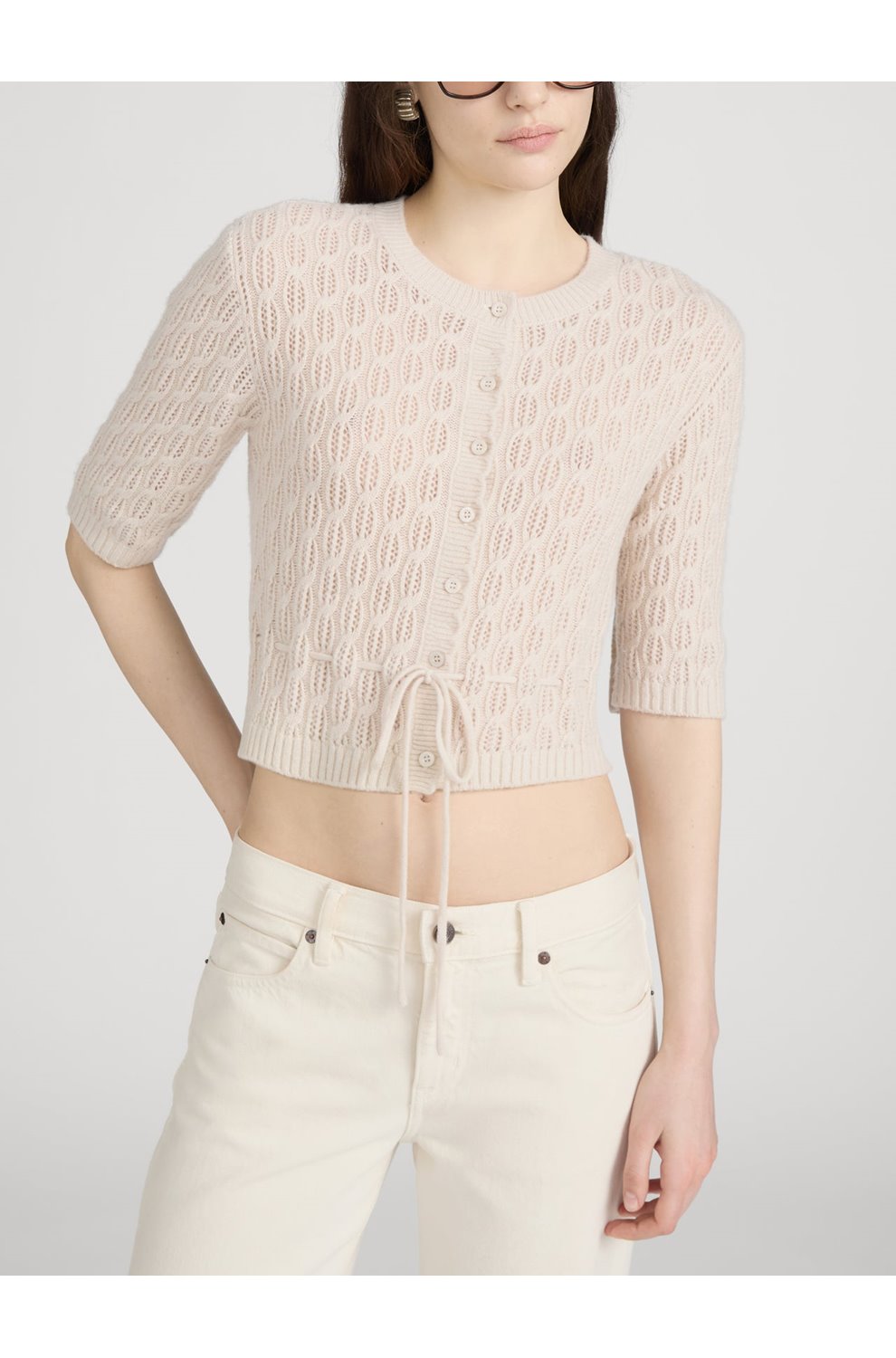 Clover Cardigan in Oatmeal
