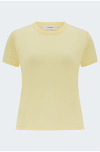 Vintage Baby Tee in Lemon
