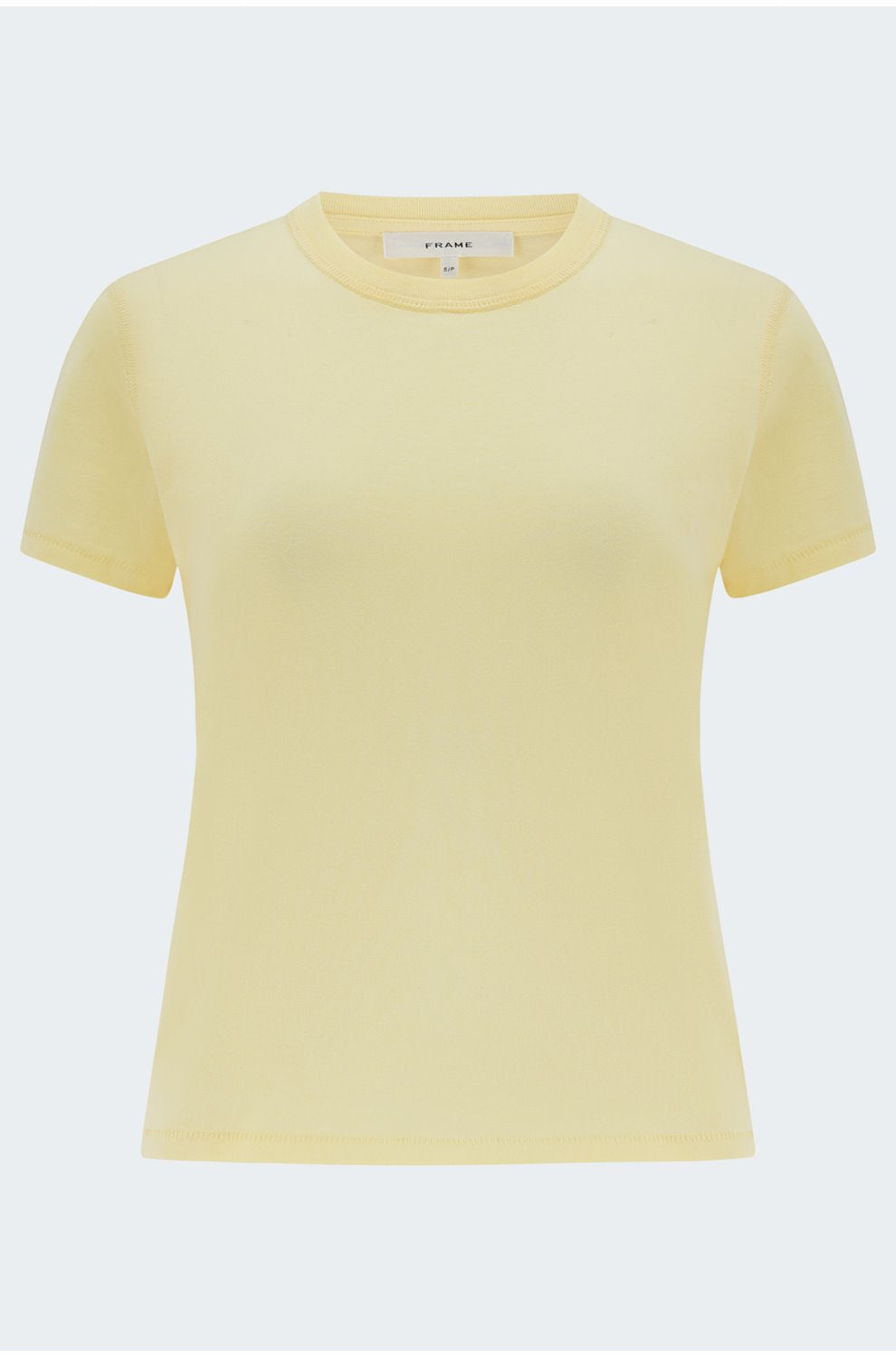 Vintage Baby Tee in Lemon