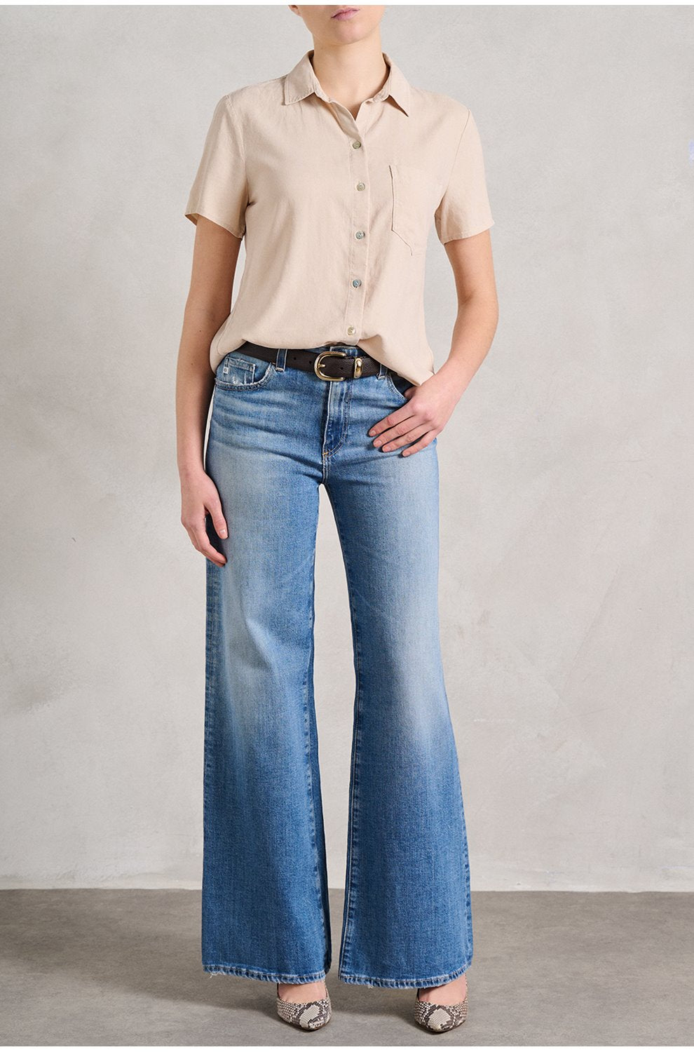 Saige Wide Leg in American West