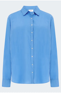 Beau Shirt in Blue Surf